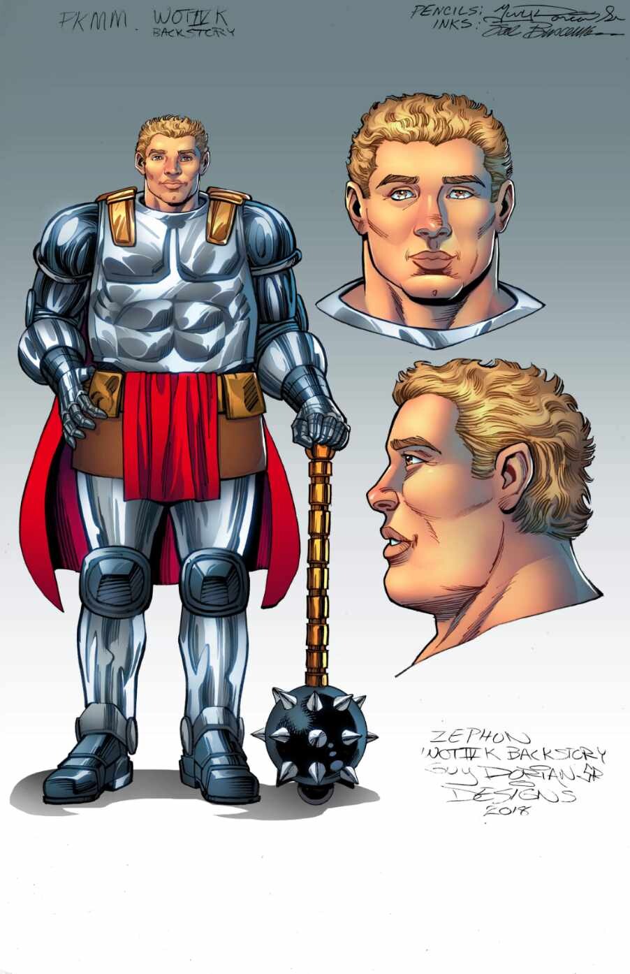 CHARACTER DESIGN FANTASY c TM Guy Dorian Sr