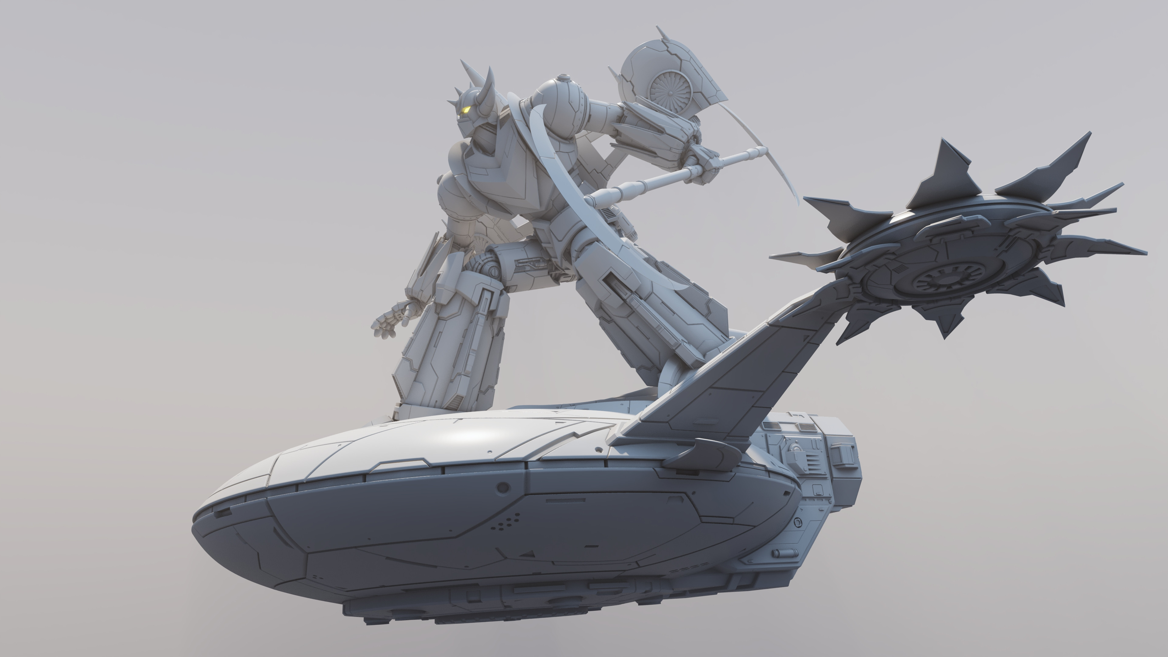 ArtStation - Grendizer/UFOロボ グレンダイザー /金剛戰神