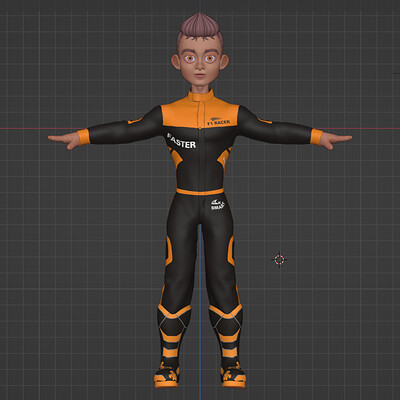 Painting 3D F1 Driver in 3D Coat and Blender