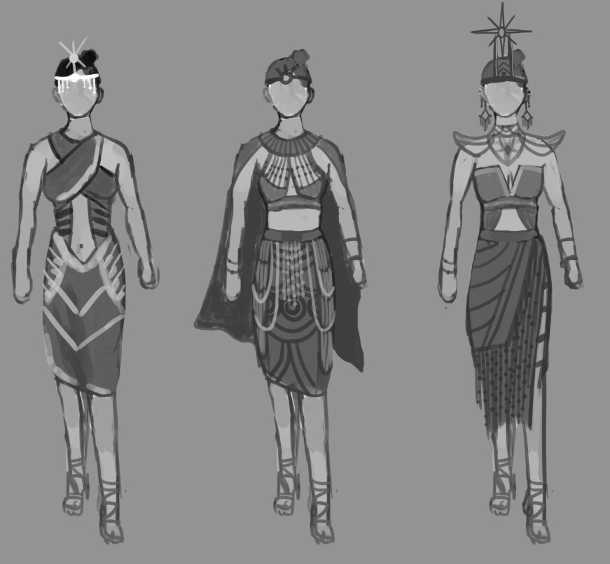 Wasteland queen dress concepts