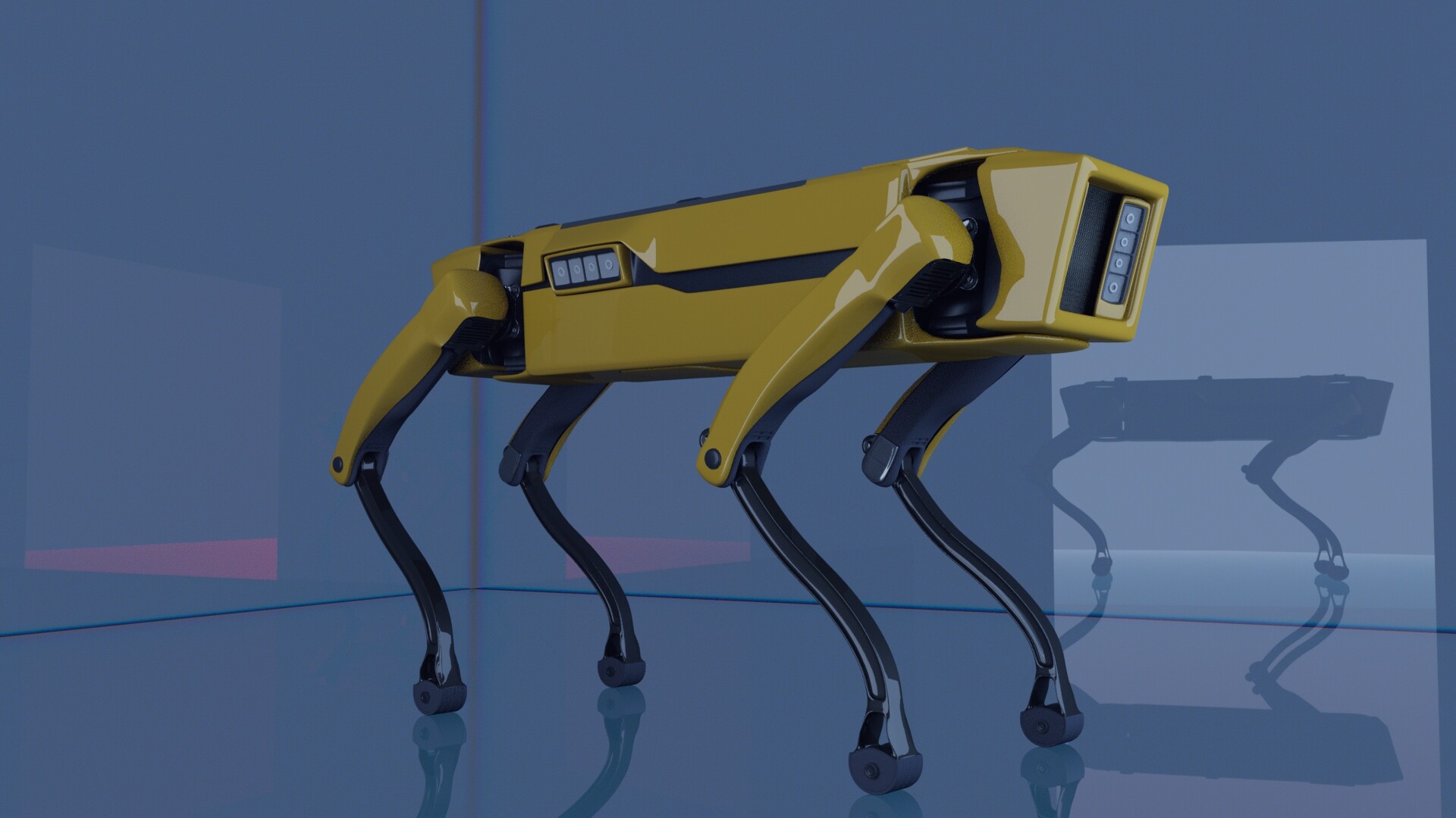 ArtStation Boston Dynamics 3D Model