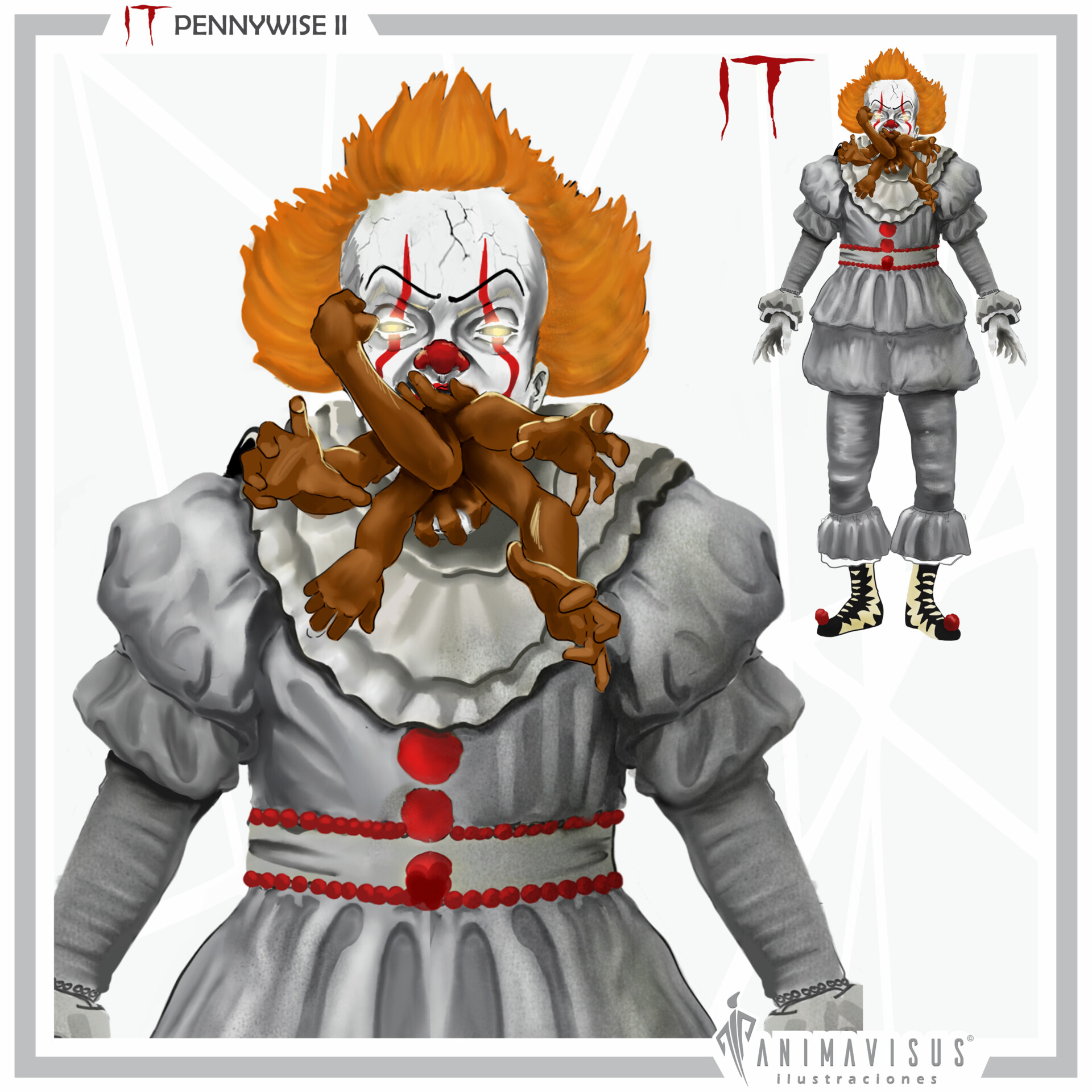 ArtStation - Pennywise ArtStation - Pennywise