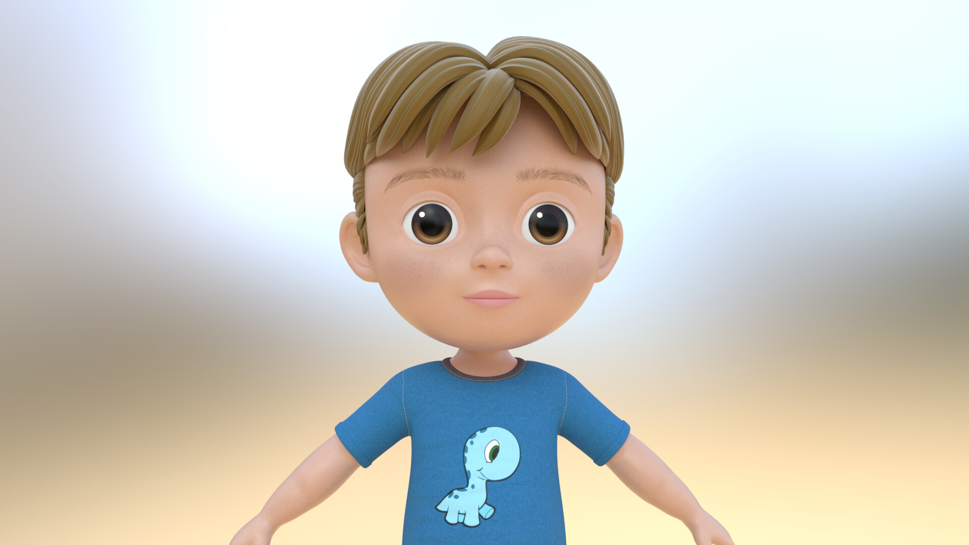 ArtStation - julian cartoon character 3D model