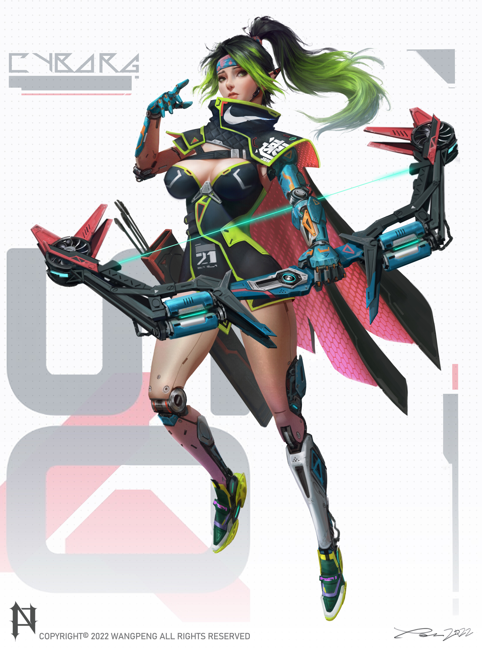 ArtStation CYBER ARCHER