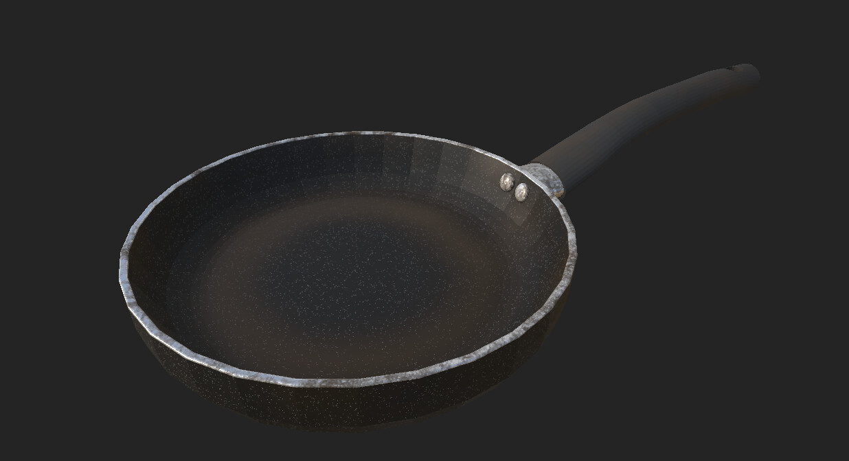 ArtStation Survivalist Frying Pan