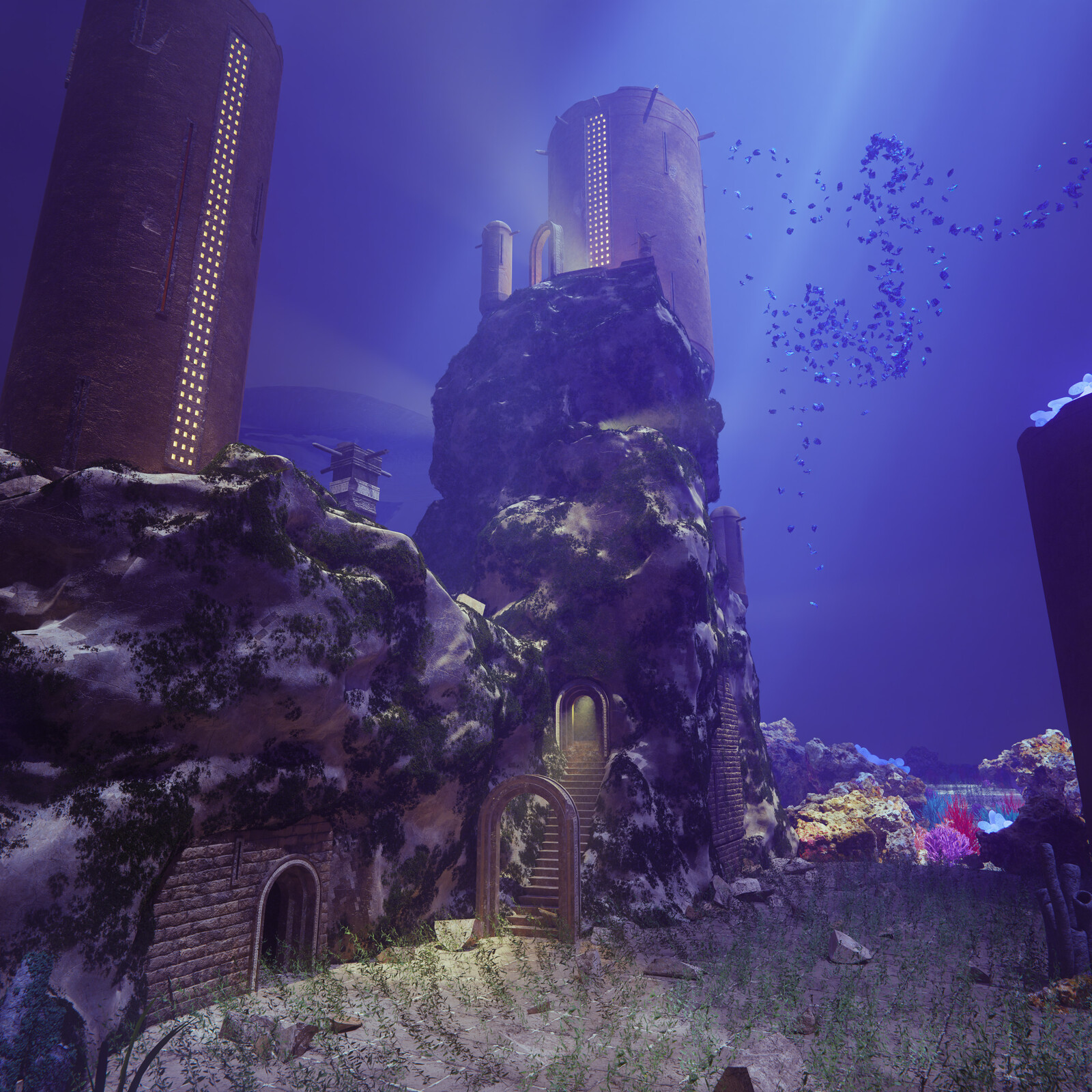 Nadir Salhi Underwater temple