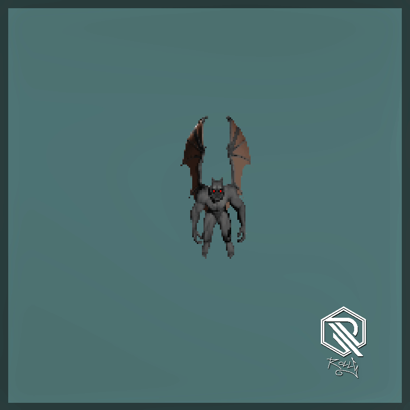 Gargoyle
Sprites by Rolls3D