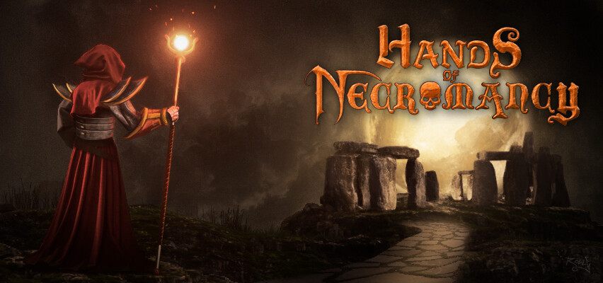 Hands of Necromancy
Cover art by Rolls3D