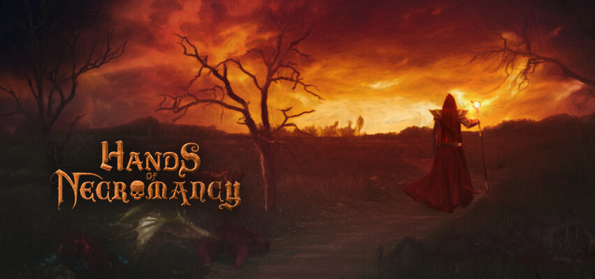 Hands of Necromancy
Cover art by Rolls3D