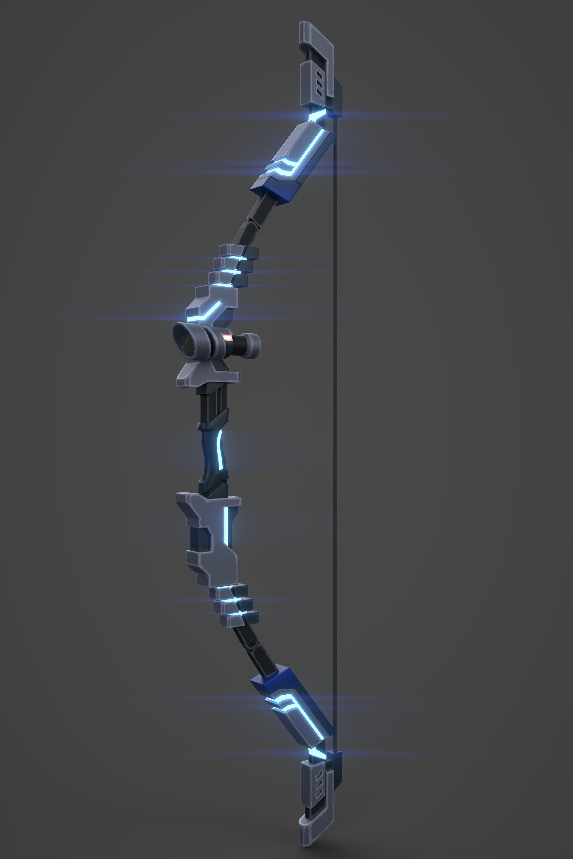 Artstation Sci Fi Bow Game Ready 