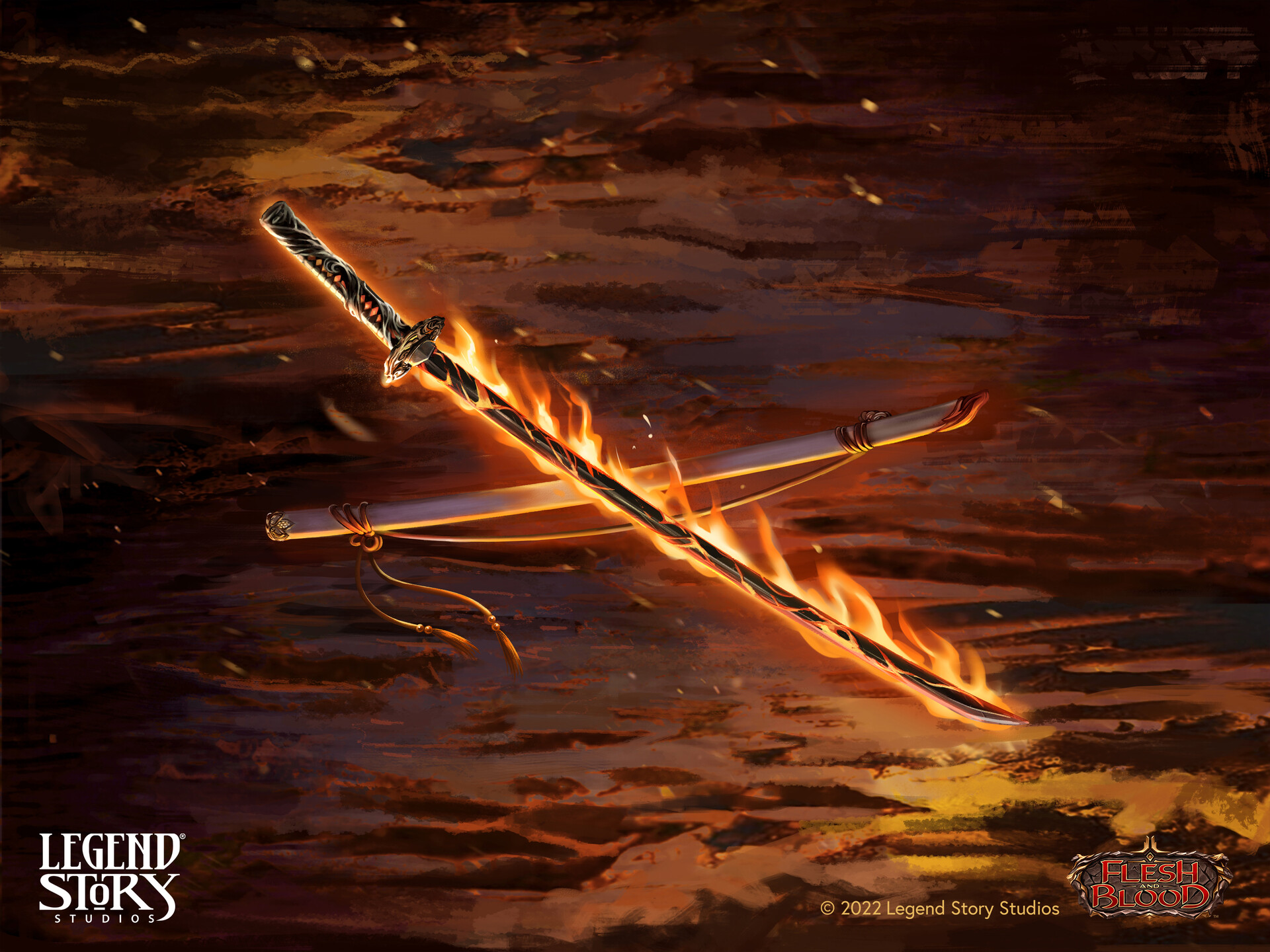 FAB Fai/Searing Emberblade CF英語版 Searing Emberblade – Flesh & Blood