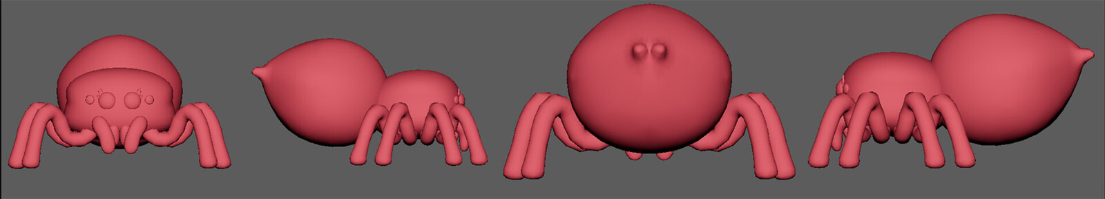 The retopologized in game model.