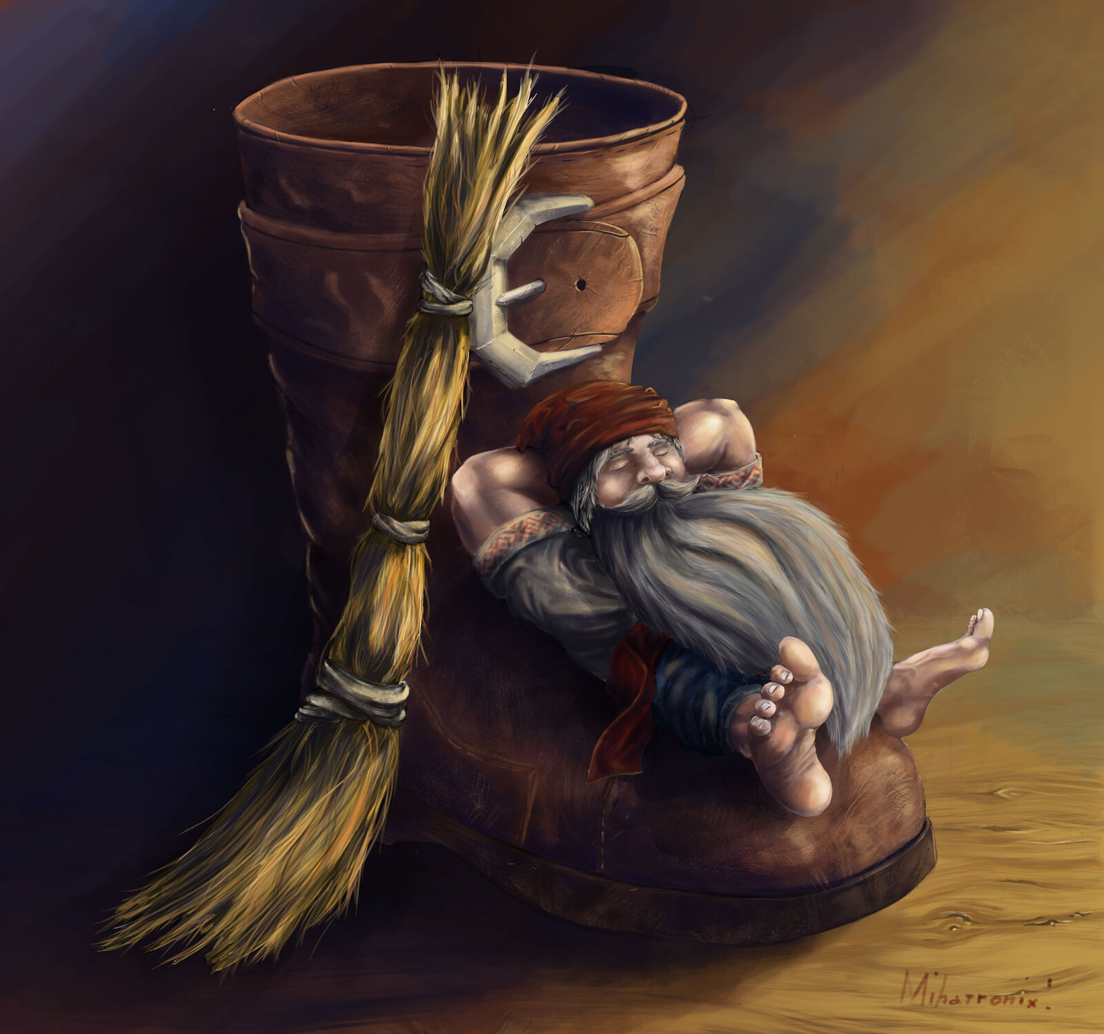Mihailo Matic - Domovoi - Domovoy / Slavic Mythology House Spirit