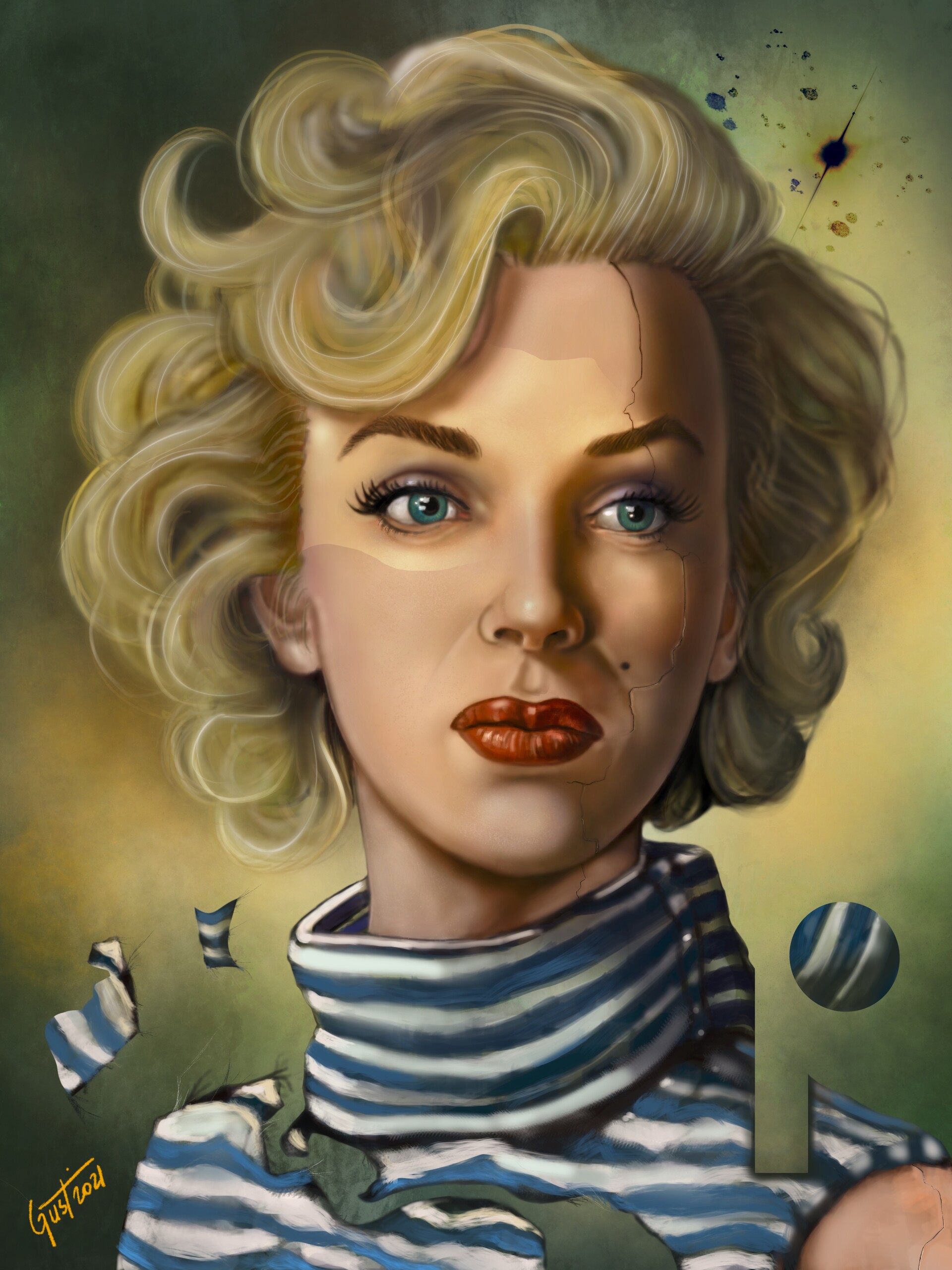 Gustavo López - Marilyn Monroe, image size:1920x2560