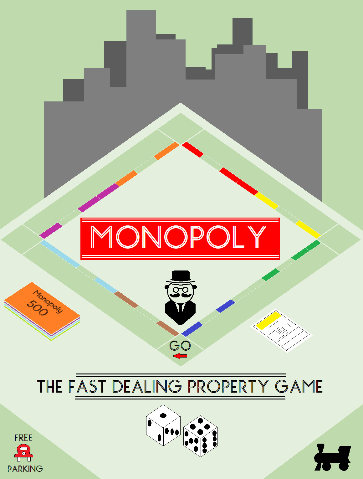 Monopoly poster store