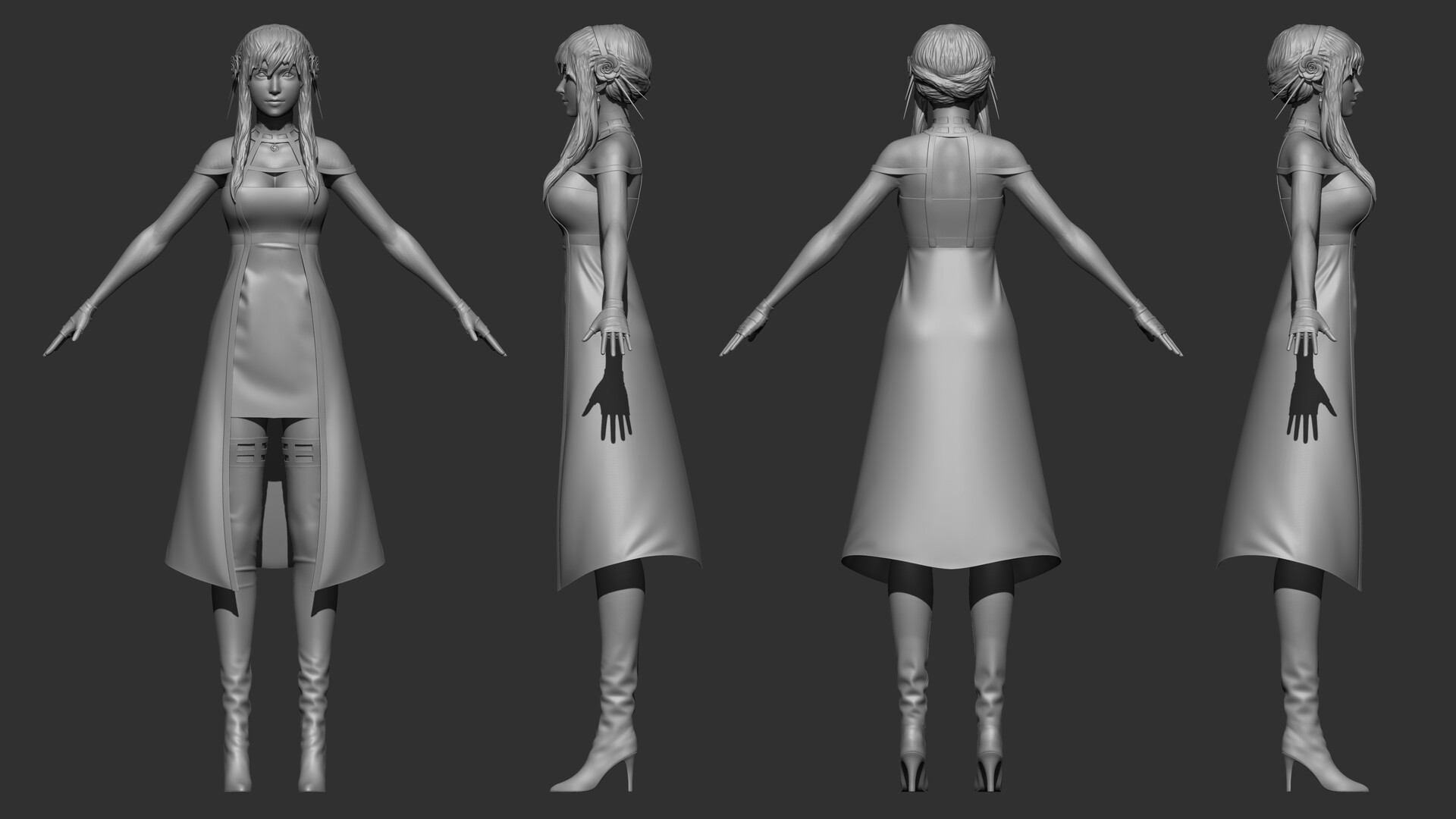 D andrey b SPY FAMILY Yor Forger Outfit Game Ready 3d Model D andrey b SPY FAMILY Yor Forger Outfit Game Ready 3d Model