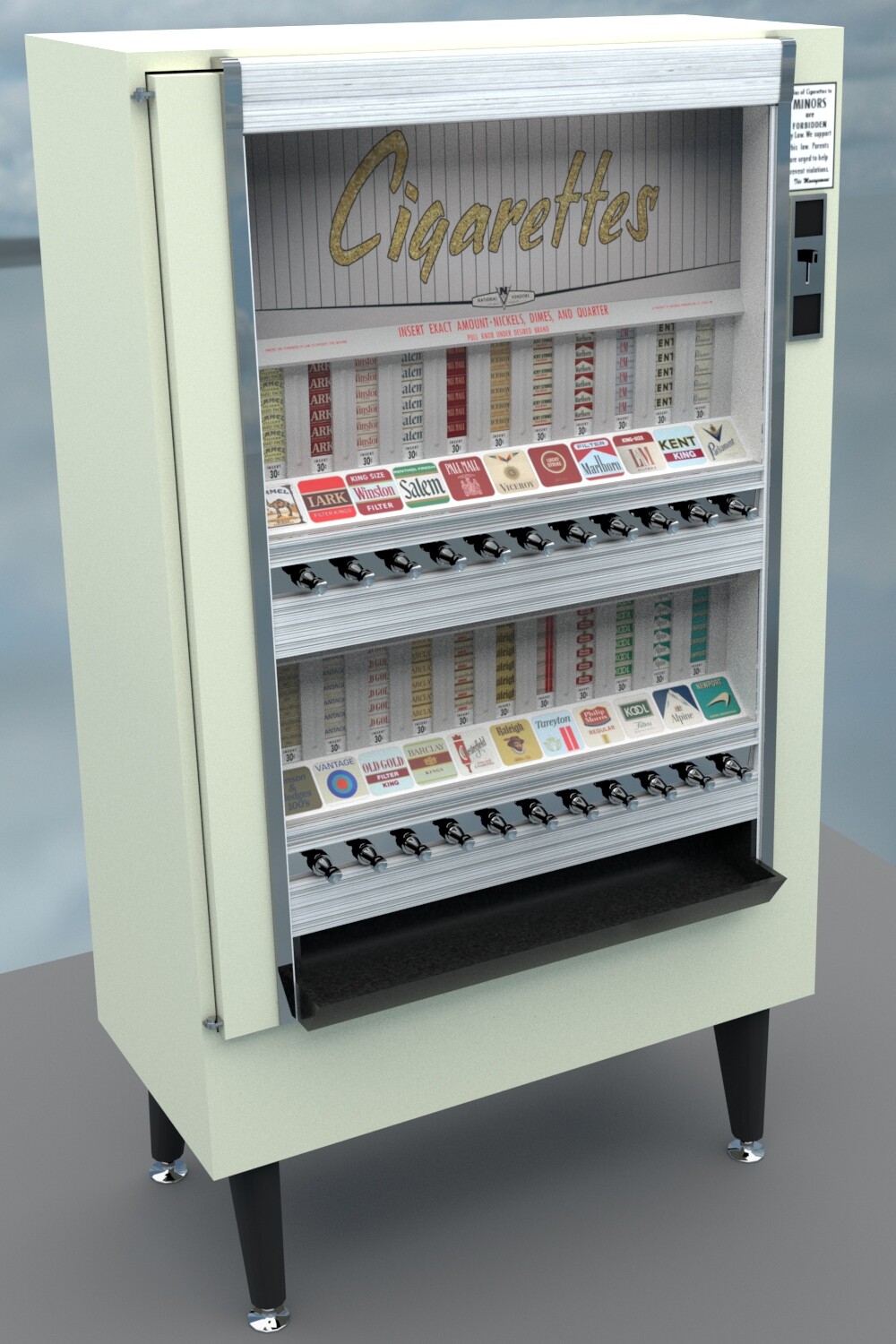 Cigarette Machine
4982 tris