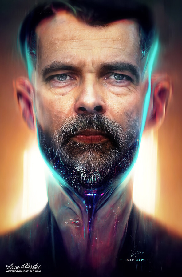 Philip K. Dick Portrait 