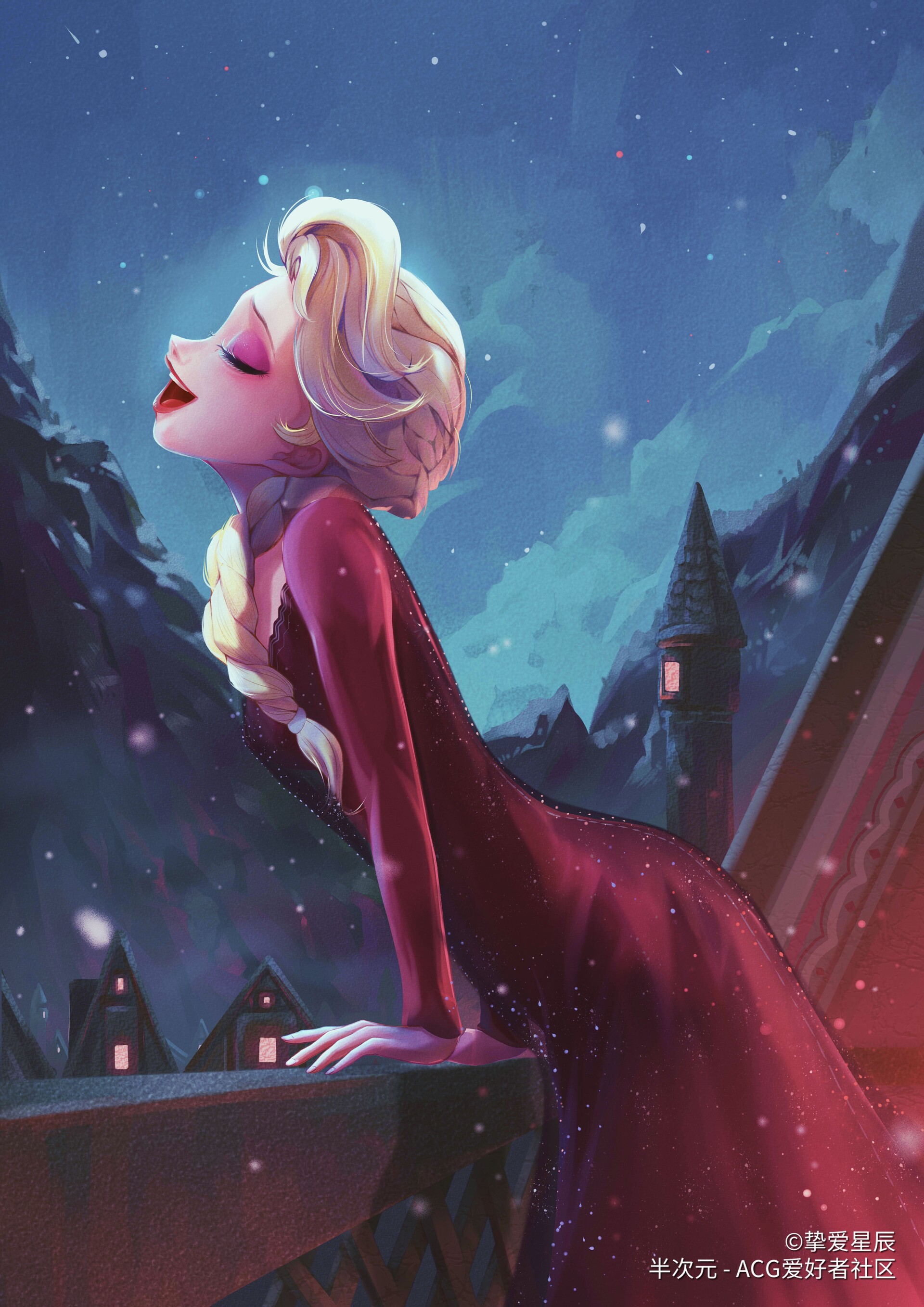 ArtStation - FROZEN-ELSA
