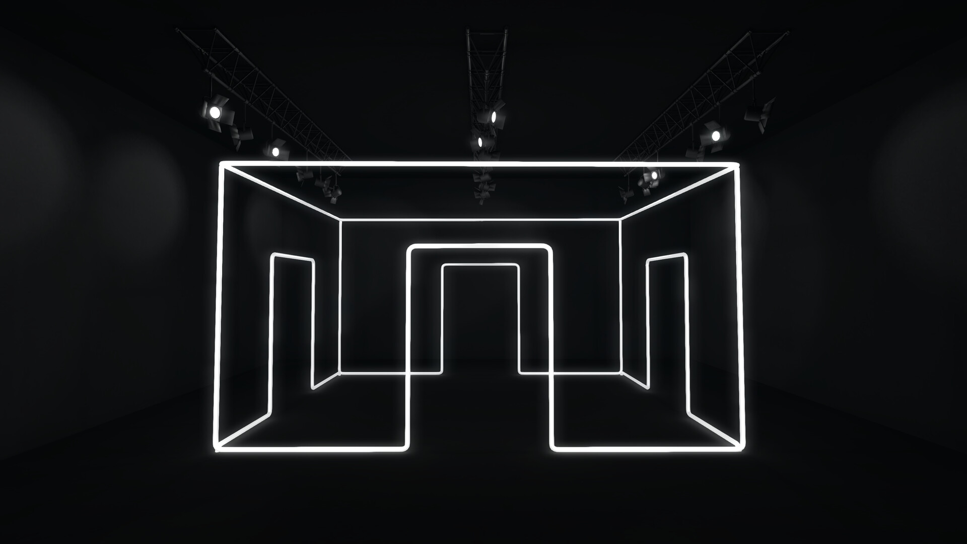 ArtStation Neon Tube Construct