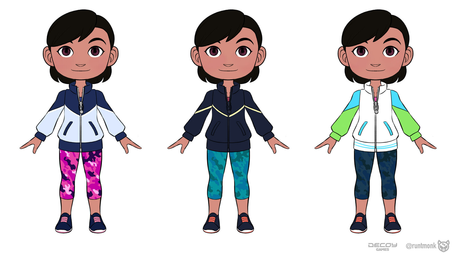 Alternate outfits