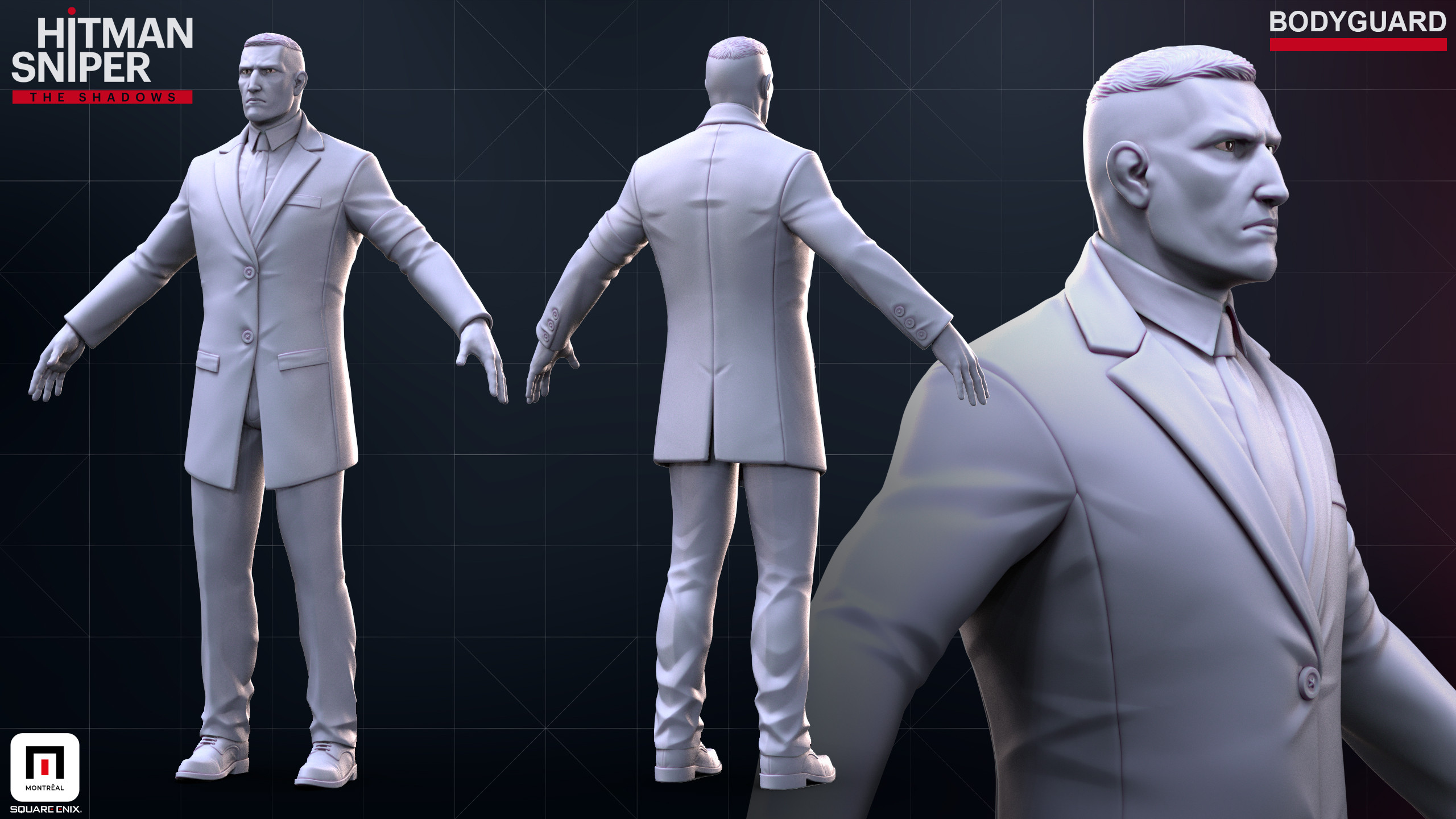 ArtStation - Hitman Sniper - The Shadows - NPCs
