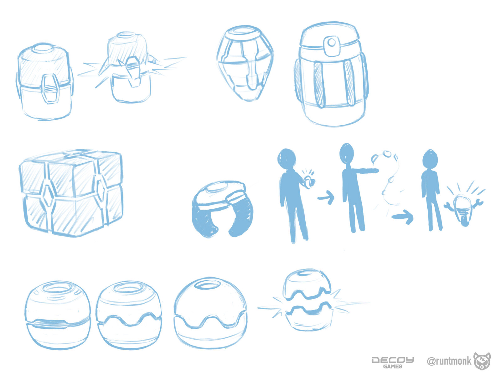 Explorations for summoning robot companion with a capsule or a wristband