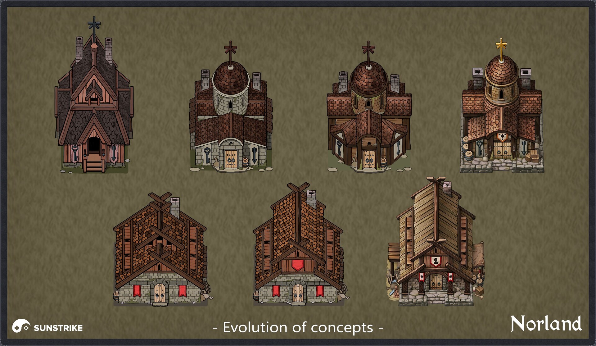Ilia Ivolgin Building objects for Norland (Medieval kingdom simulator