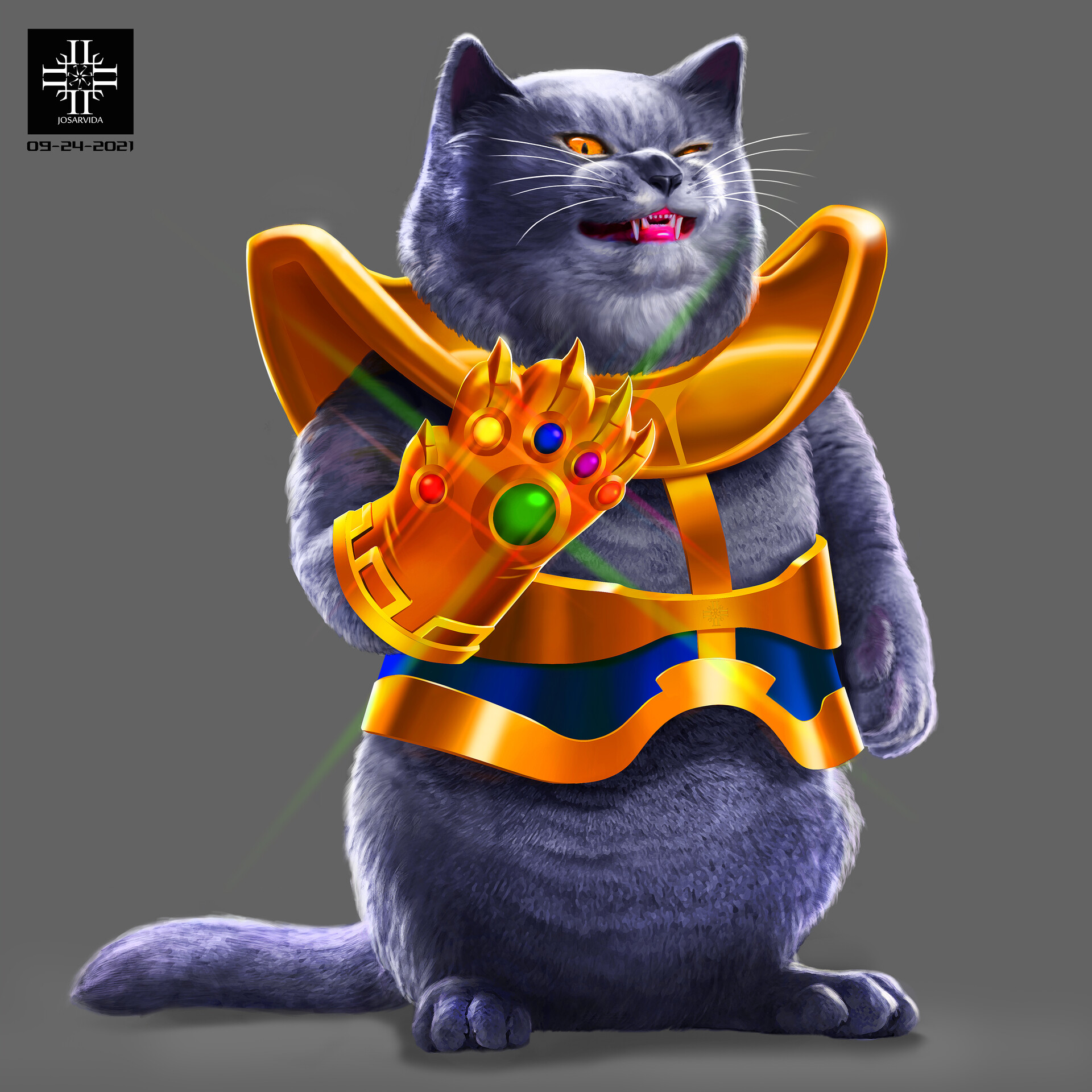 Thanos cat on sale