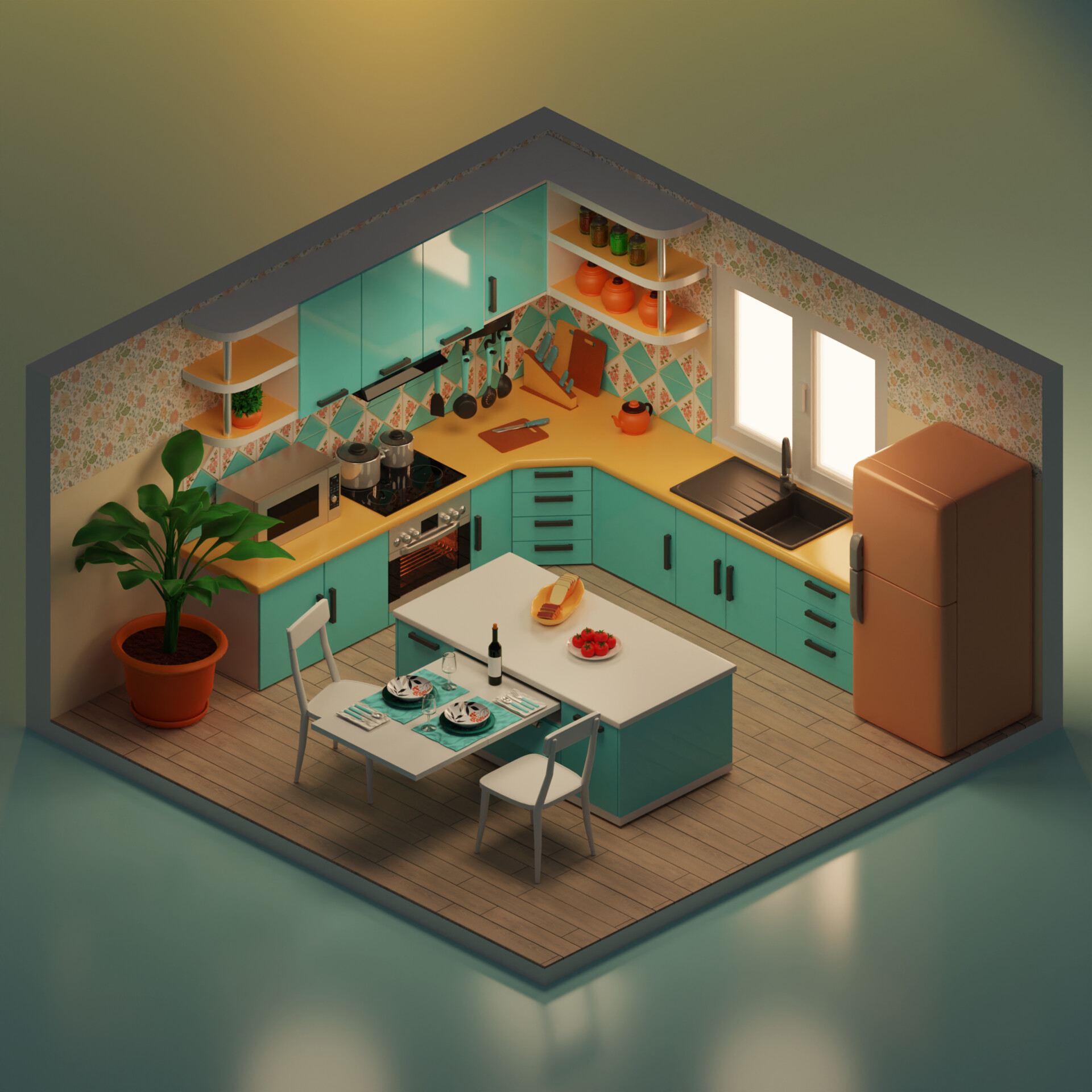 ArtStation Kitchen design