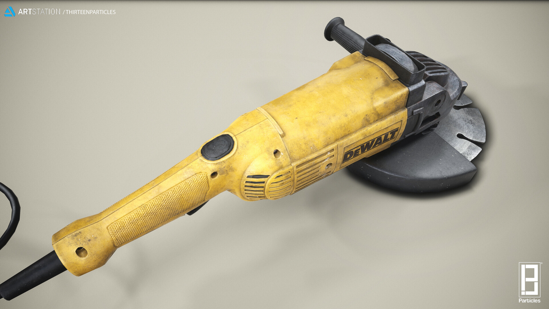 13 Particles Studio Grinder Game Ready Asset