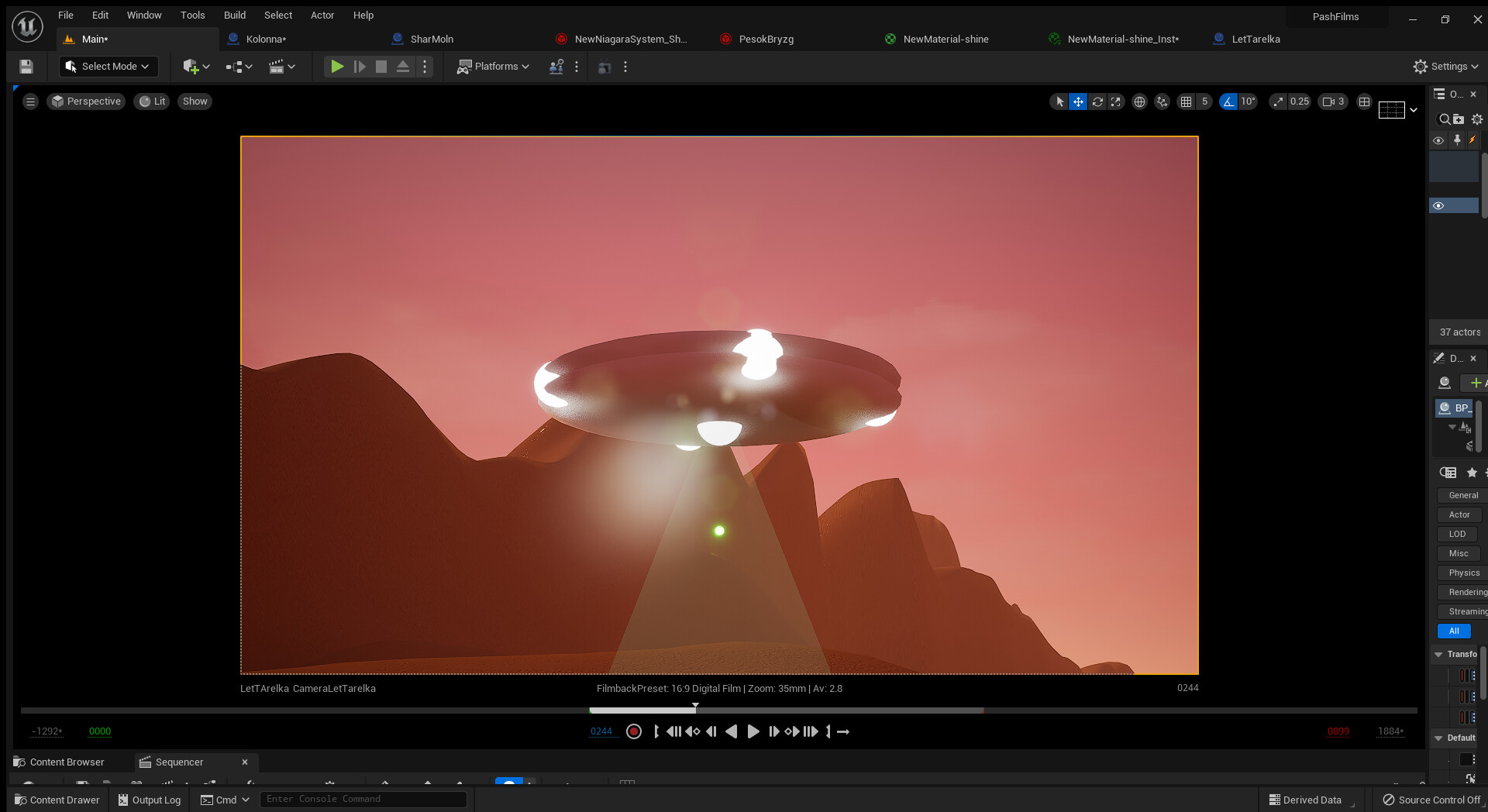 ArtStation - Mars Station (Unreal Engine 5 Animation) - Unreal Challenge:  Better Light Than Never