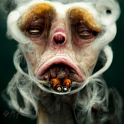 Thangarasu s portrait smoker 02