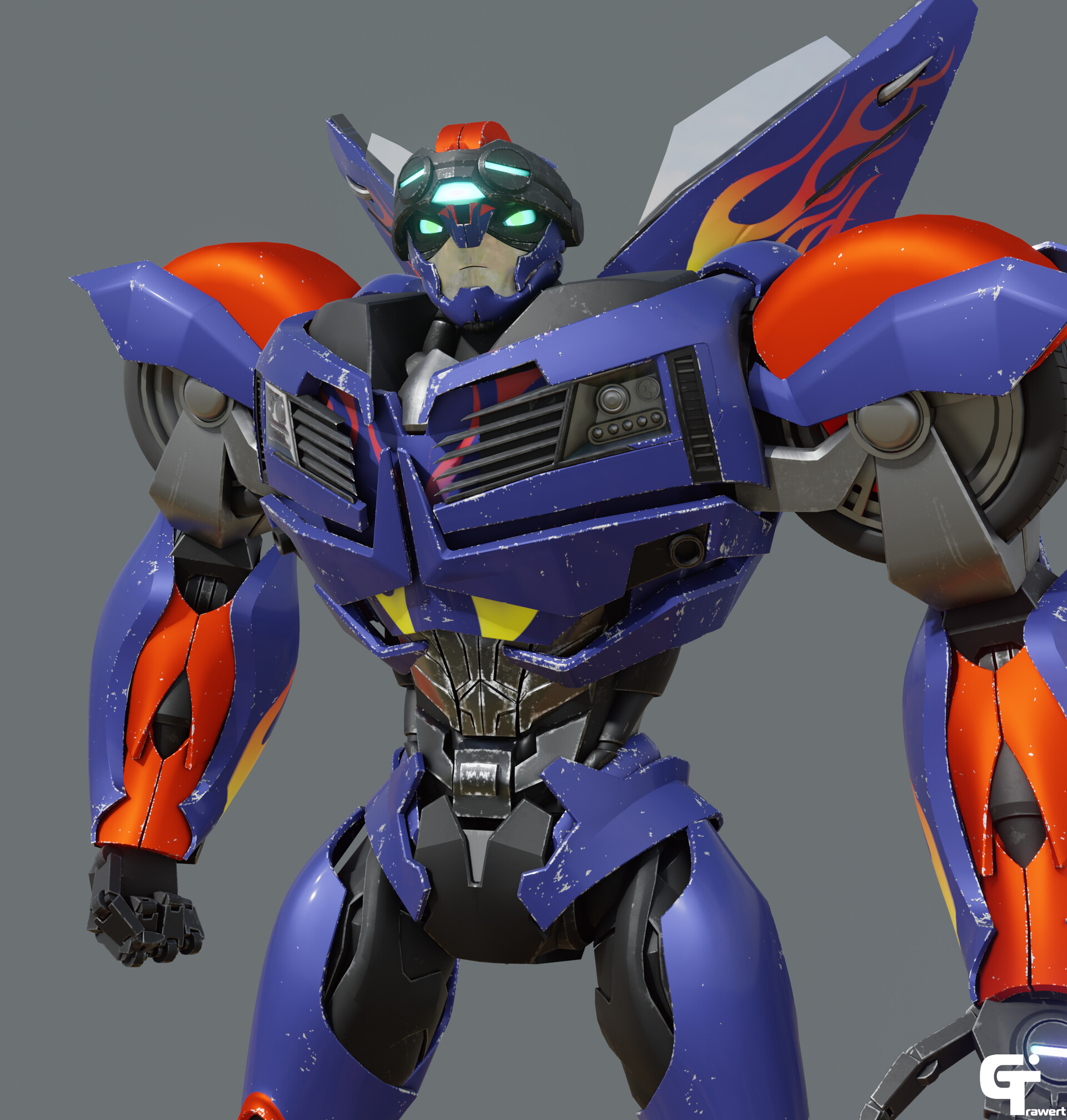 Transformers prime shop hot shot