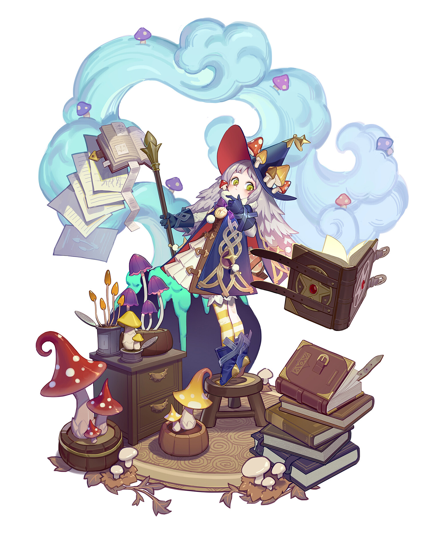 ArtStation Little Witch in the Woods