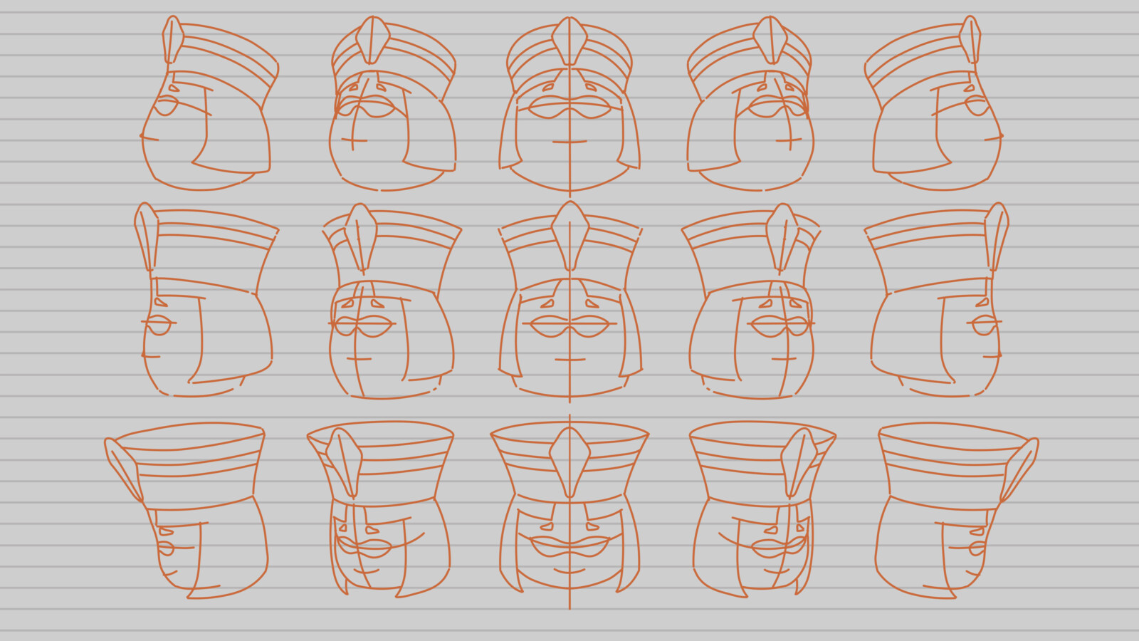 Agamega - Head Rotation