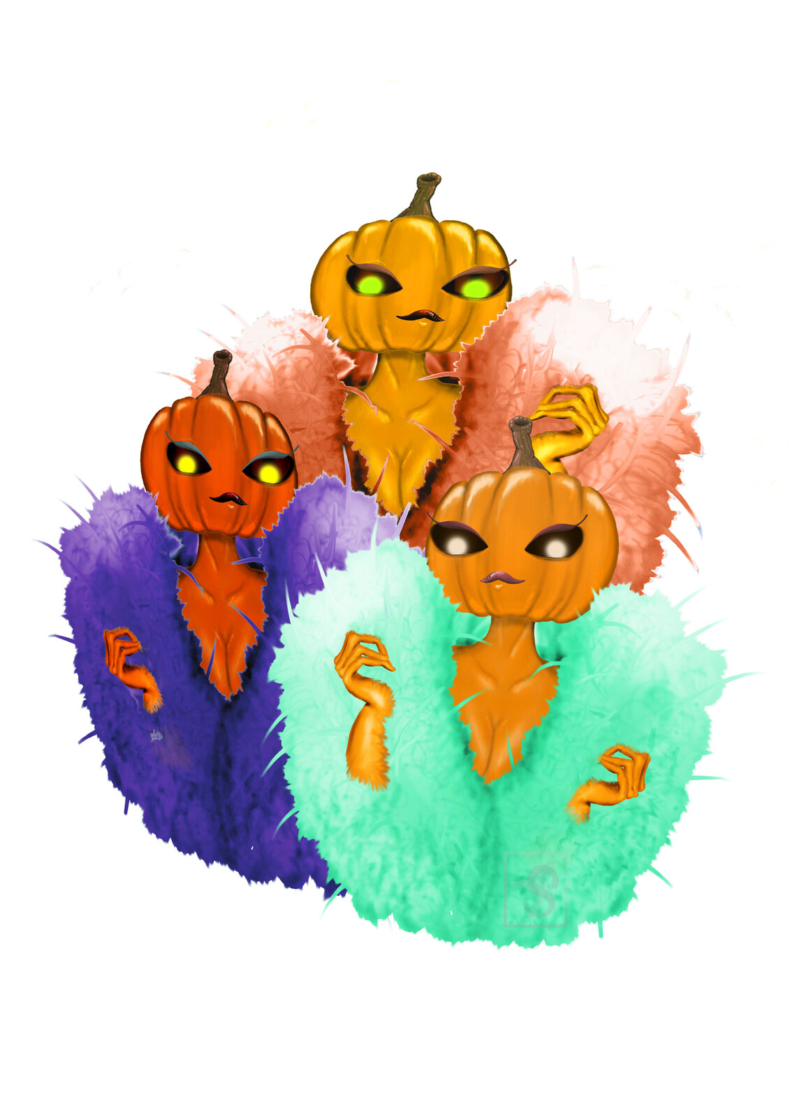 Pumpkin Girls