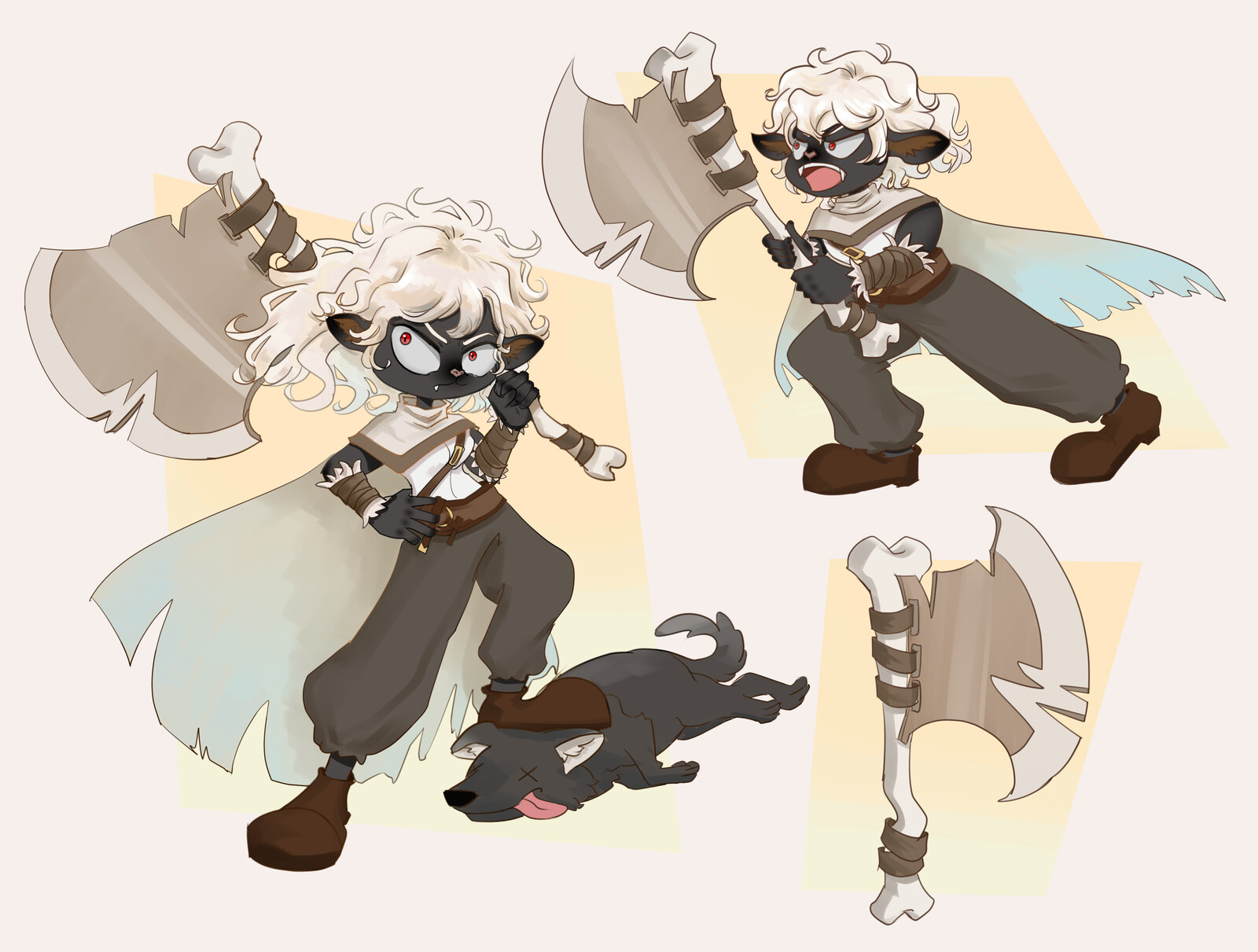 Little Sheep Warrior