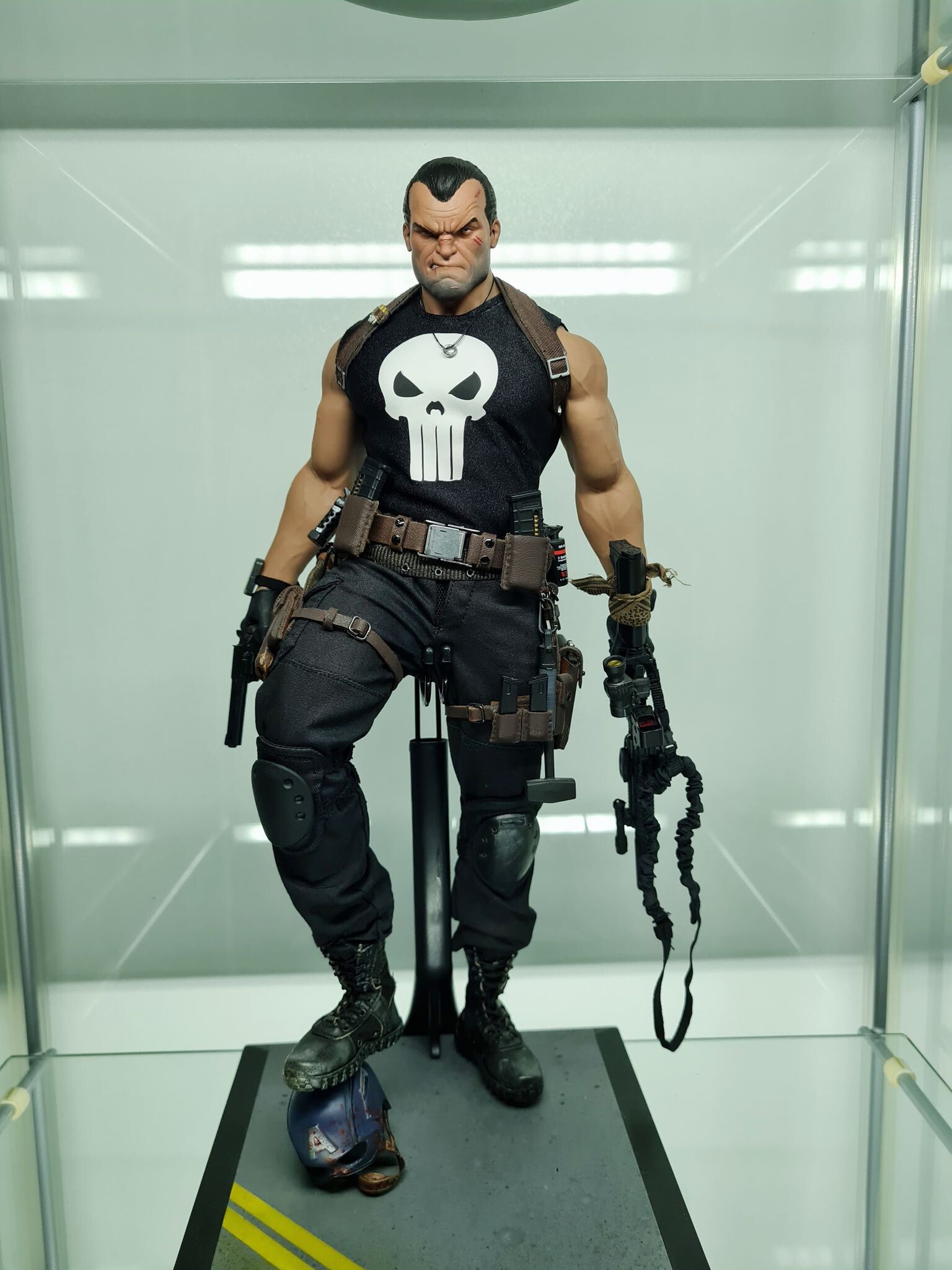 Marvel Punisher 12 Inch Action Figure 1/6 Scale Series The Punisher ...