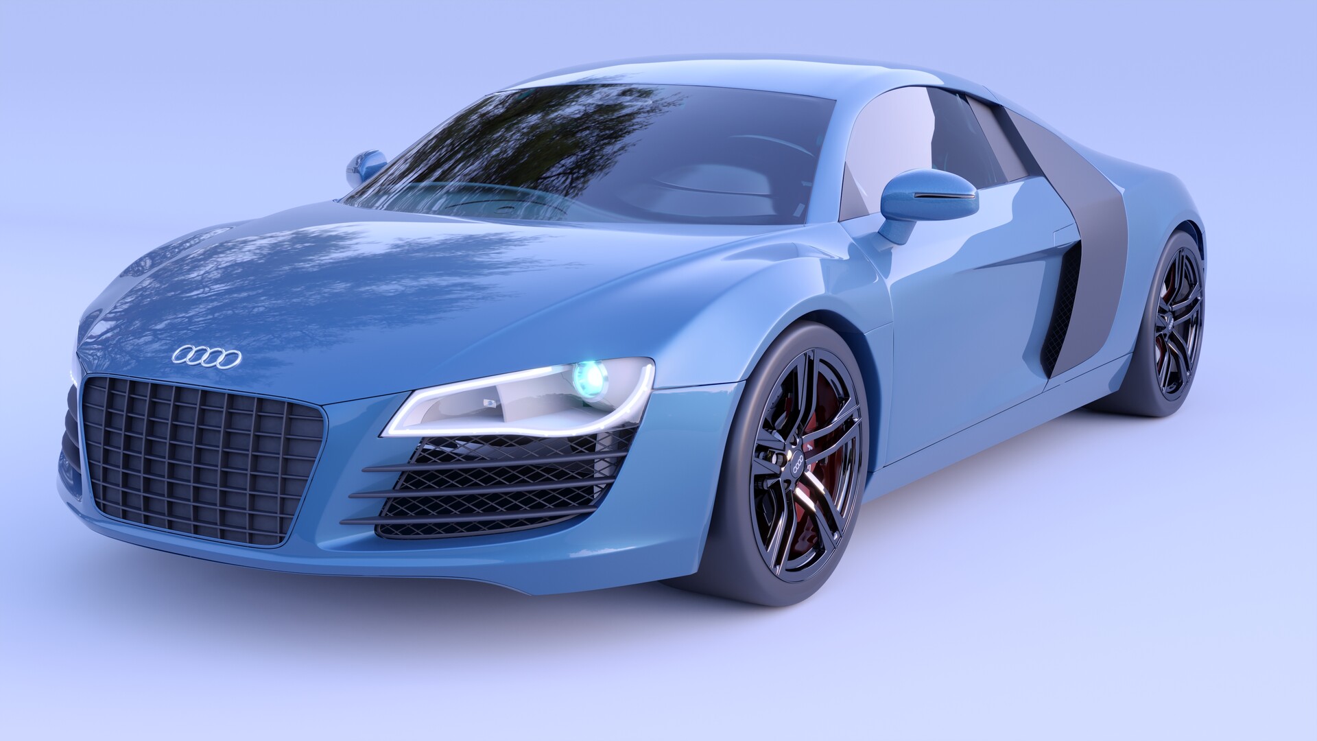 ArtStation - audi r8 2010