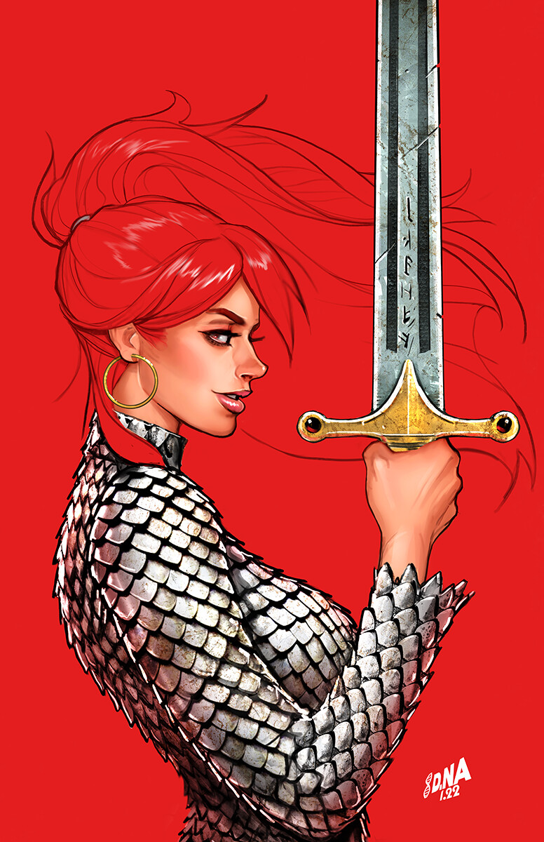 Red Sonja by David Nakayama r/INESwordAndSorcery