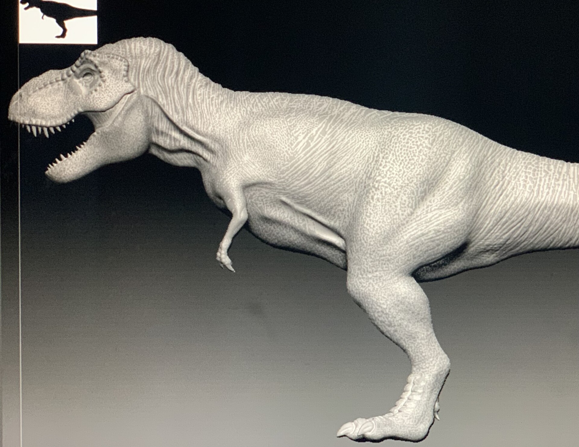 ArtStation - Jurassic park T-rex animation