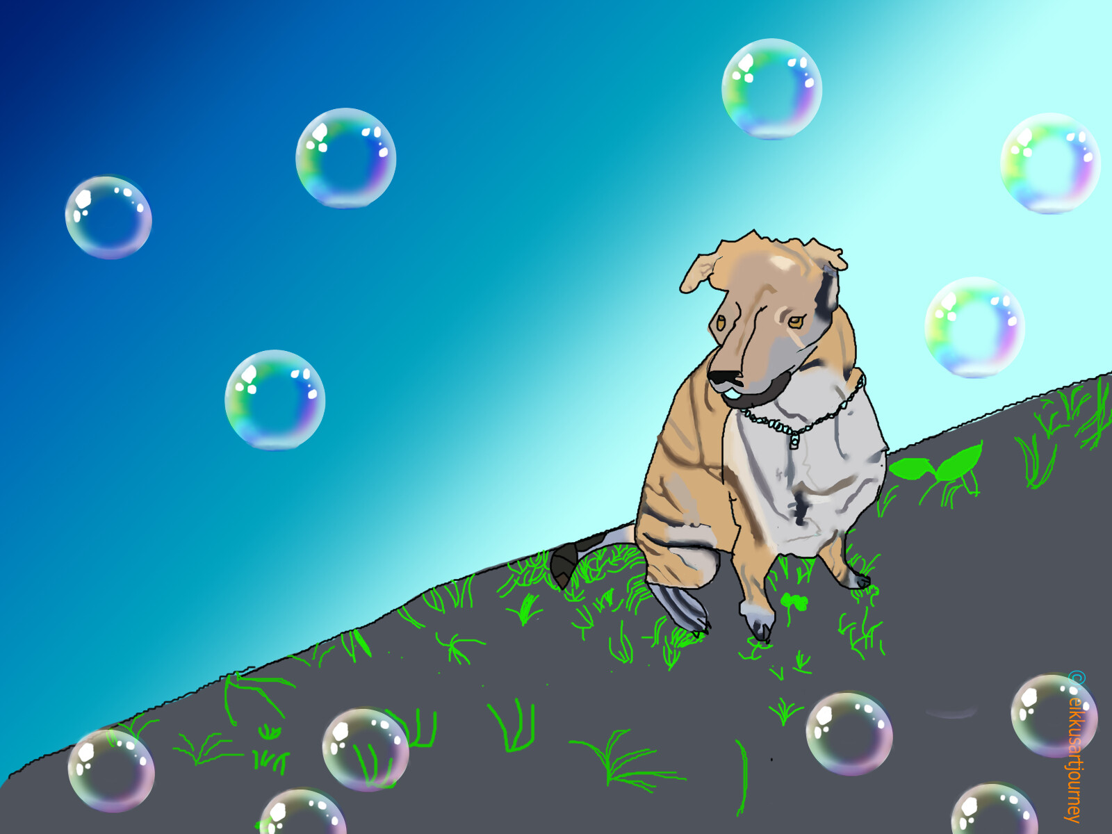 ArtStation - Roki bubbles