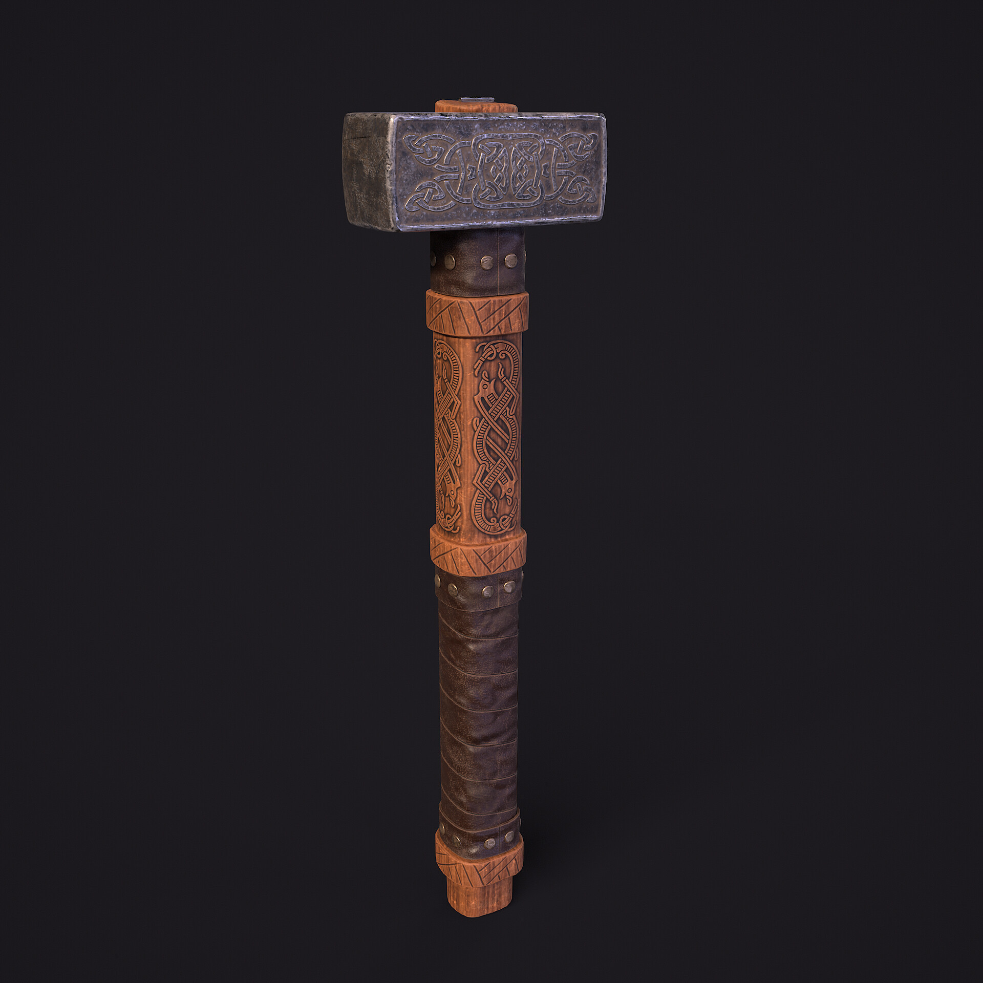 ArtStation Viking Designed Hammer