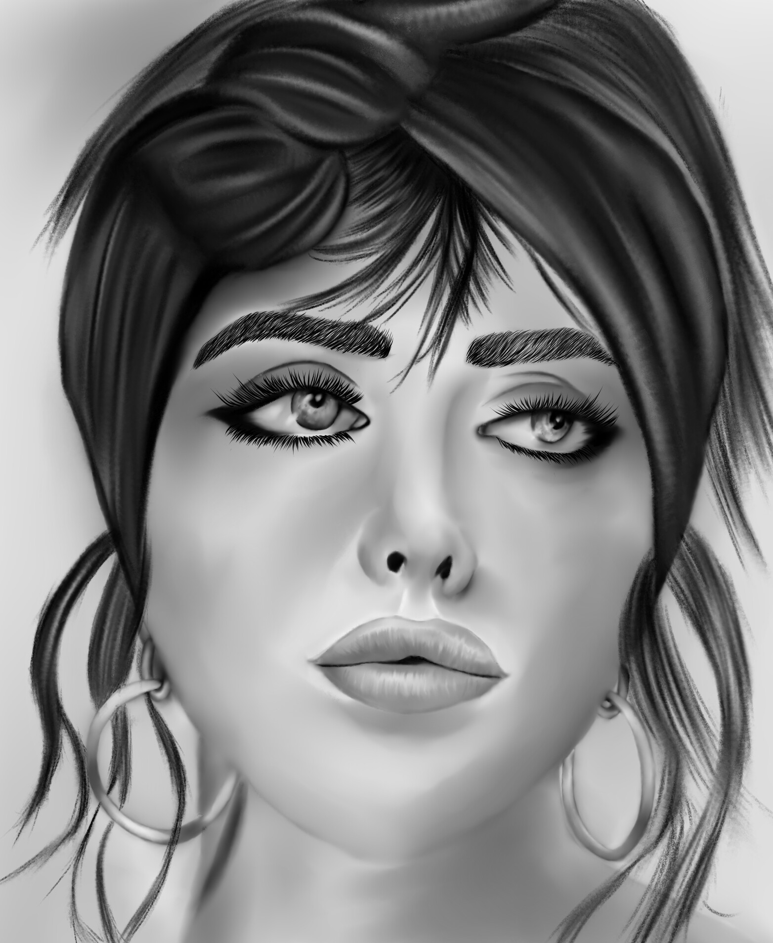 ArtStation - woman's face