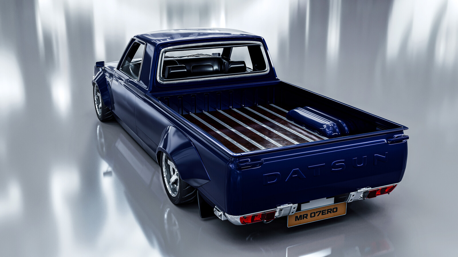 Blue with Chrome trim combo