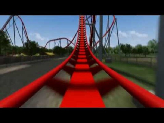 ArtStation - Roller Coaster 2D Animation Video