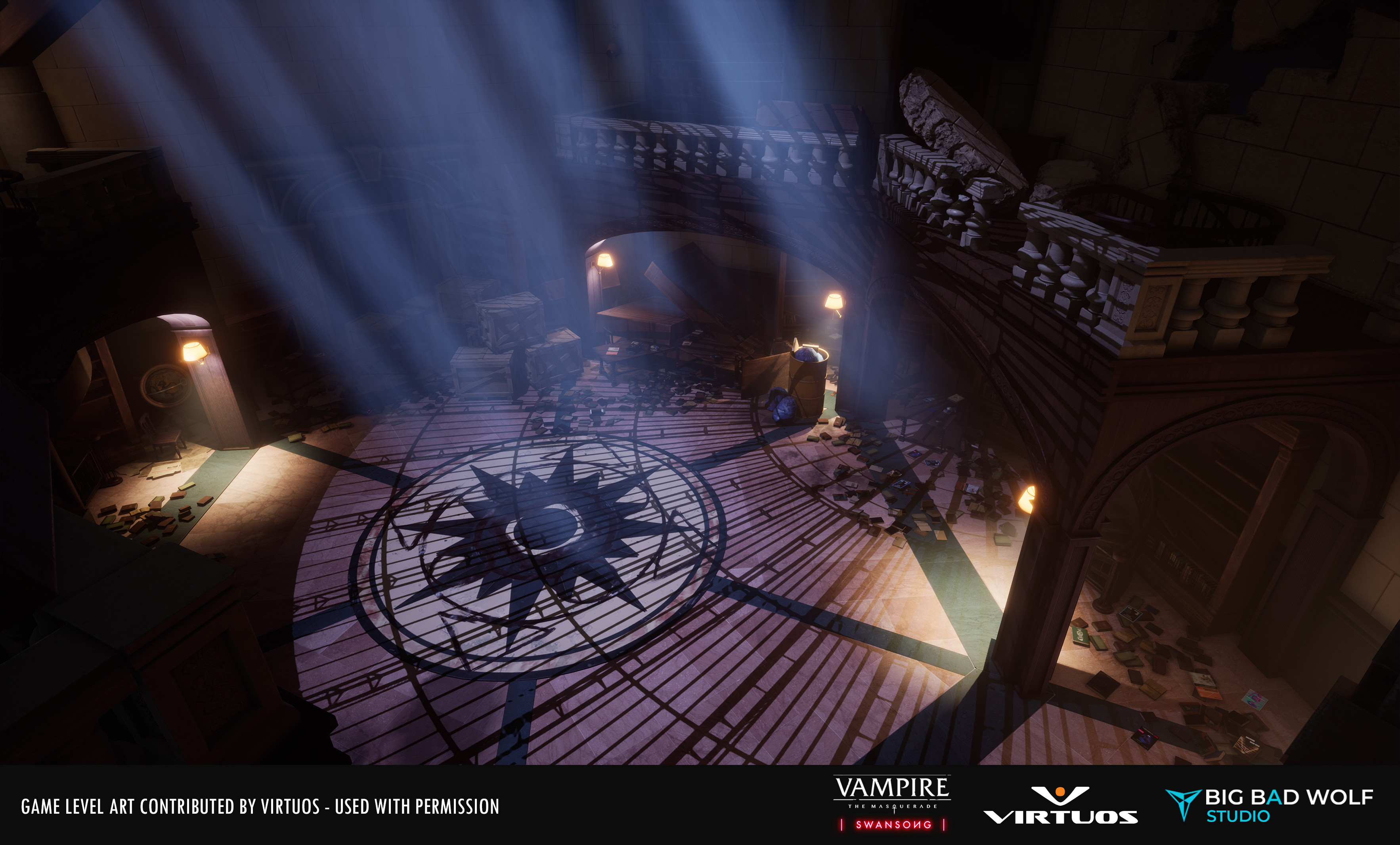 Virtuos Assists Big Bad Wolf Studio in Producing Character Art and Early  Level Art Production for Vampire: The Masquerade - Swansong - Virtuos