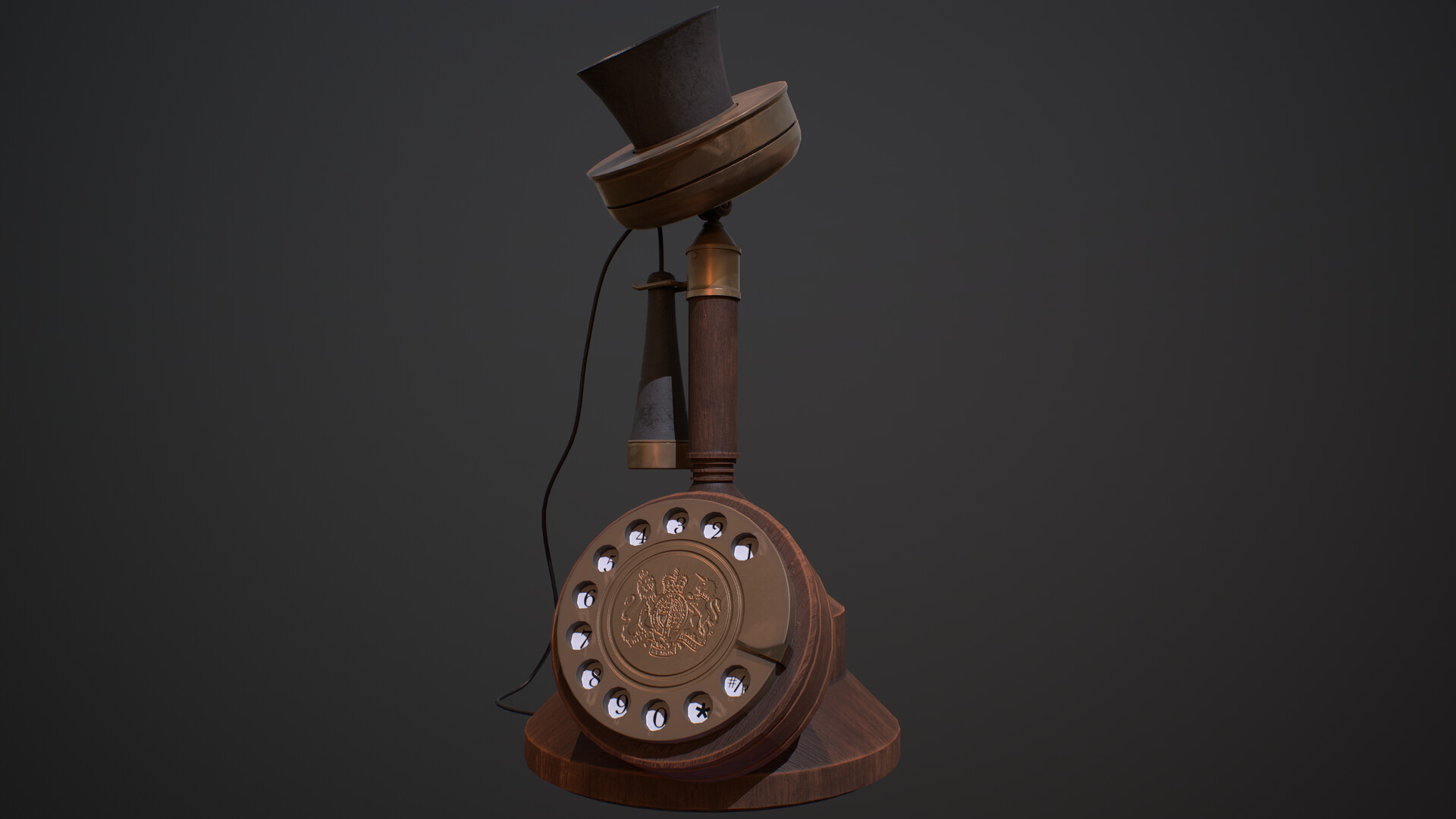ArtStation Candlestick Phone Prop Dev