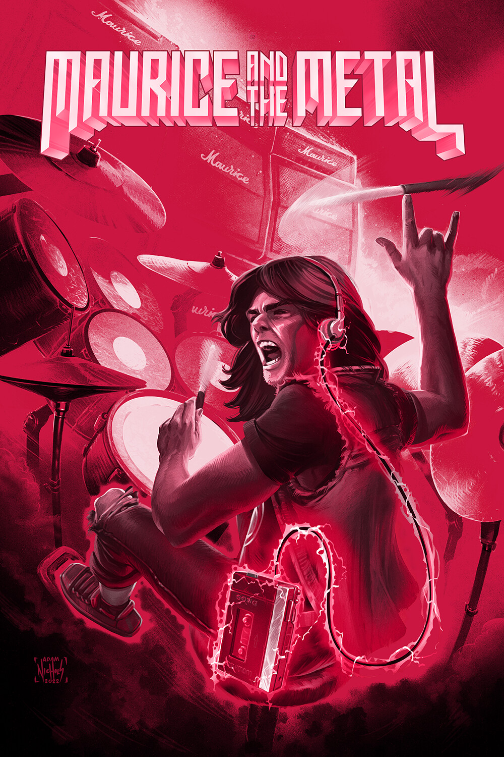 Maurice and the Metal - Issue #3 (Red Variant Cover)